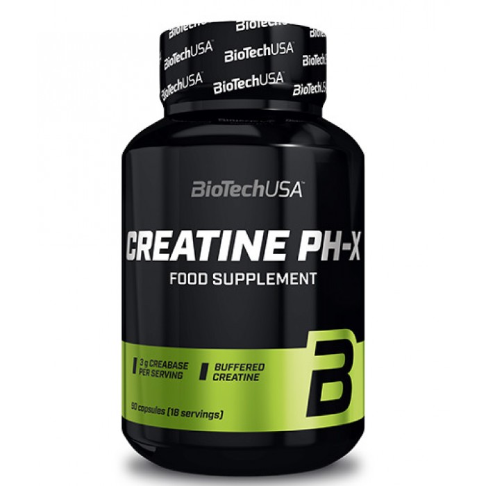 BioTech - Creatine pH-X / 90 caps.